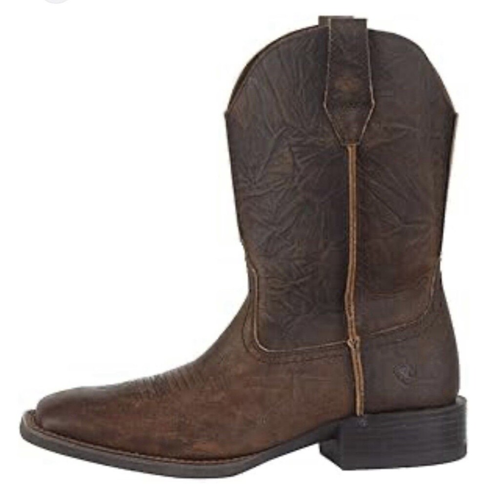Ariat Men's Sport Rambler Bartop Brown Square Toe Boots 10042586 Sz  14D
